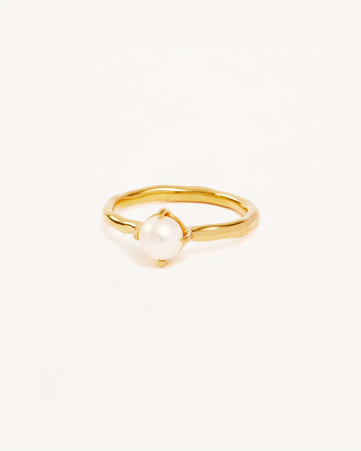 18k Gold Vermeil Endless Grace Pearl Ring