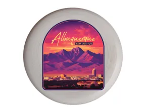 Alburqueque New Mexico Design B Souvenir Frisbee Flying Disc