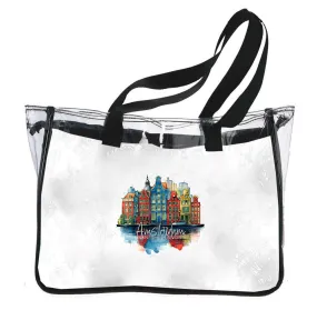 Amsterdam Netherlands Design C Souvenir Clear Tote Bag