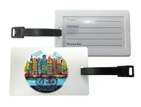 Amsterdam Netherlands Design D Souvenir Luggage Tag