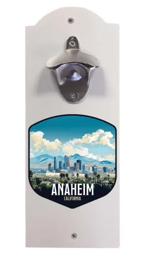 Anaheim California Design A Souvenir Wall mounted bottle opener