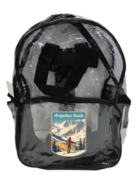 Arapahoe Basin Design A Souvenir Clear View Backpack