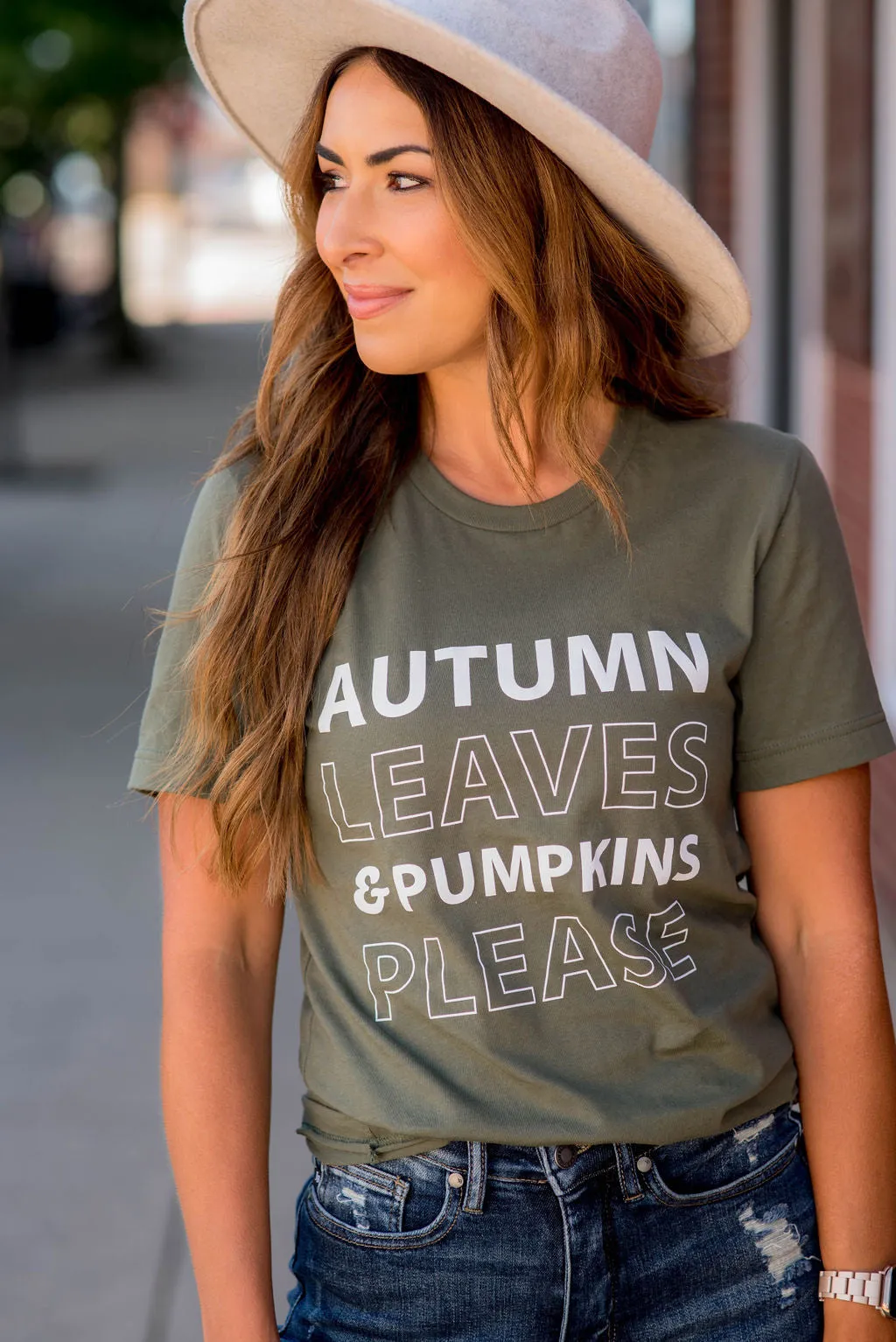 Autumn Leaves Graphic Tee