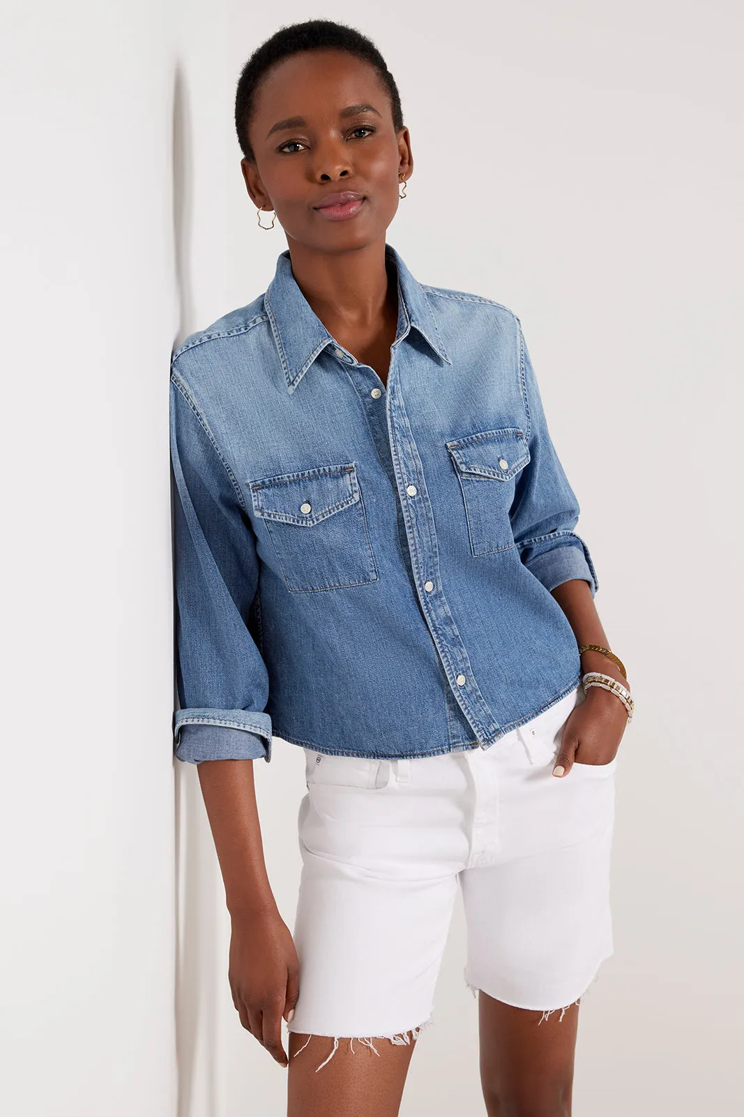 Baby Shay Cropped Shirt