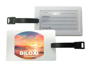 Biloxi Mississippi Design B Souvenir Luggage Tag