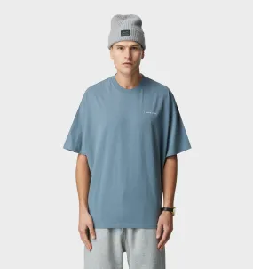 Box Tee - Fog Blue