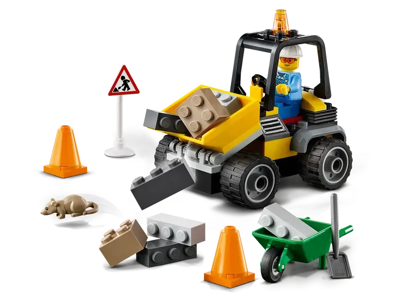 City - Roadwork Truck 60284 (58 pieces) (retired product)