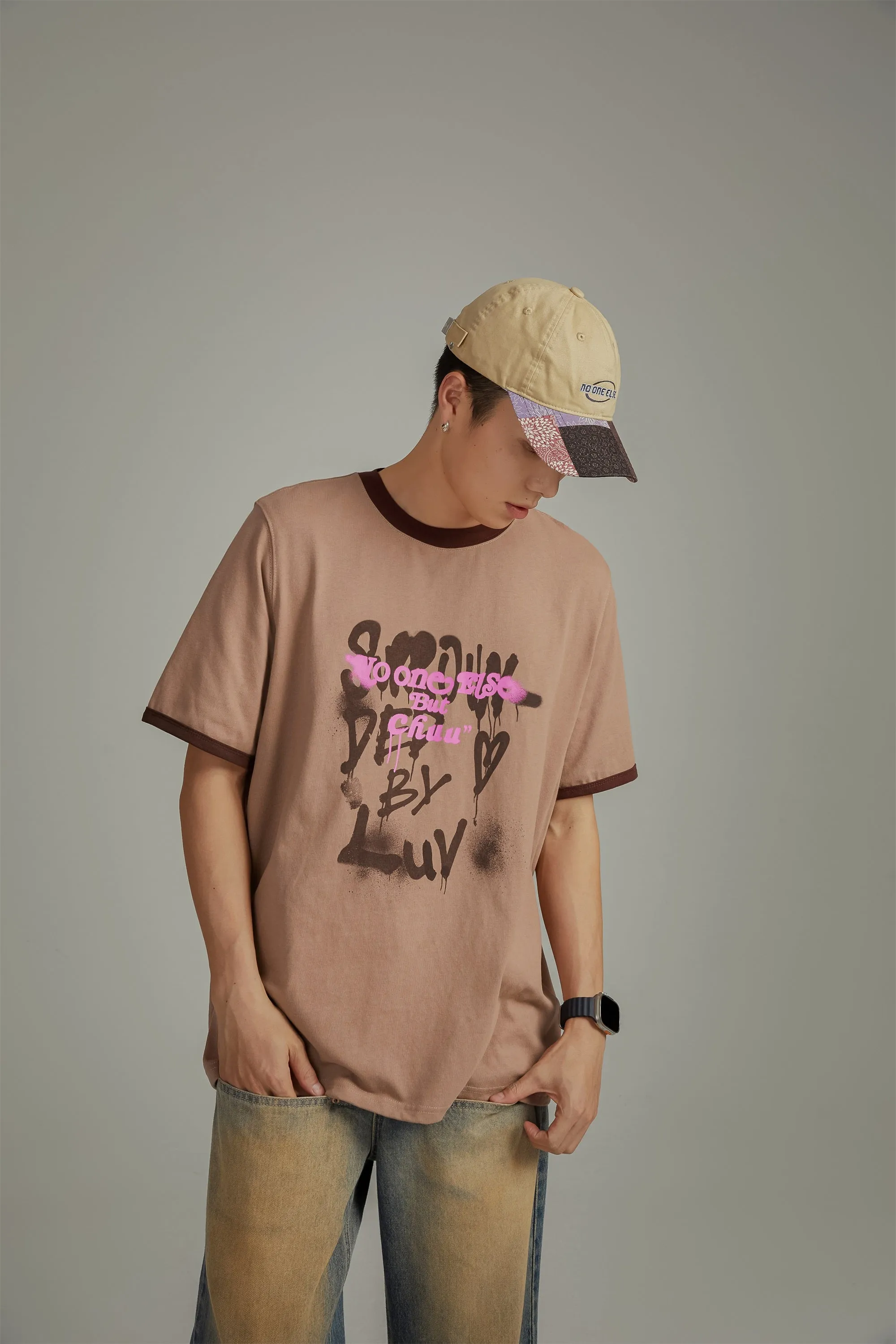 Collab Logo Line Color T-Shirt