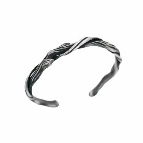 Dead Branches Shape Tibetan Silver Bracelet