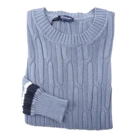 Drumohr Cable Knit Cotton Sweater