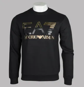 EA7 Gold Series Sweatshirt Black/Gold