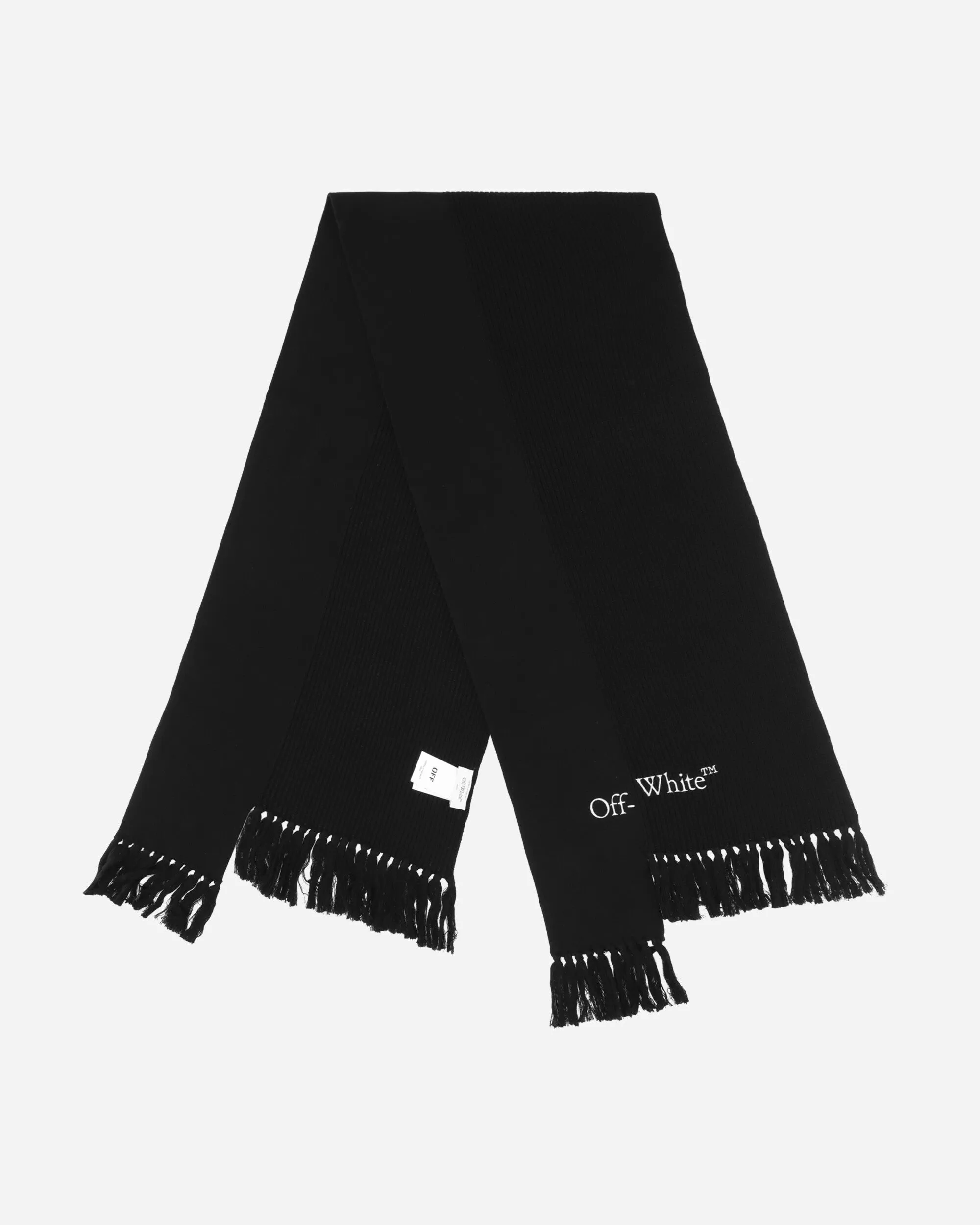 Glitch Bookish Knit Scarf Black