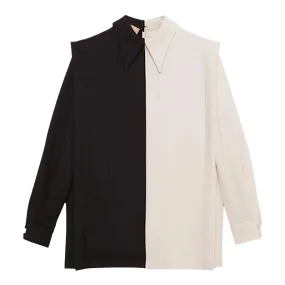 GUCCI Wool Comfort Bicolor Shirt