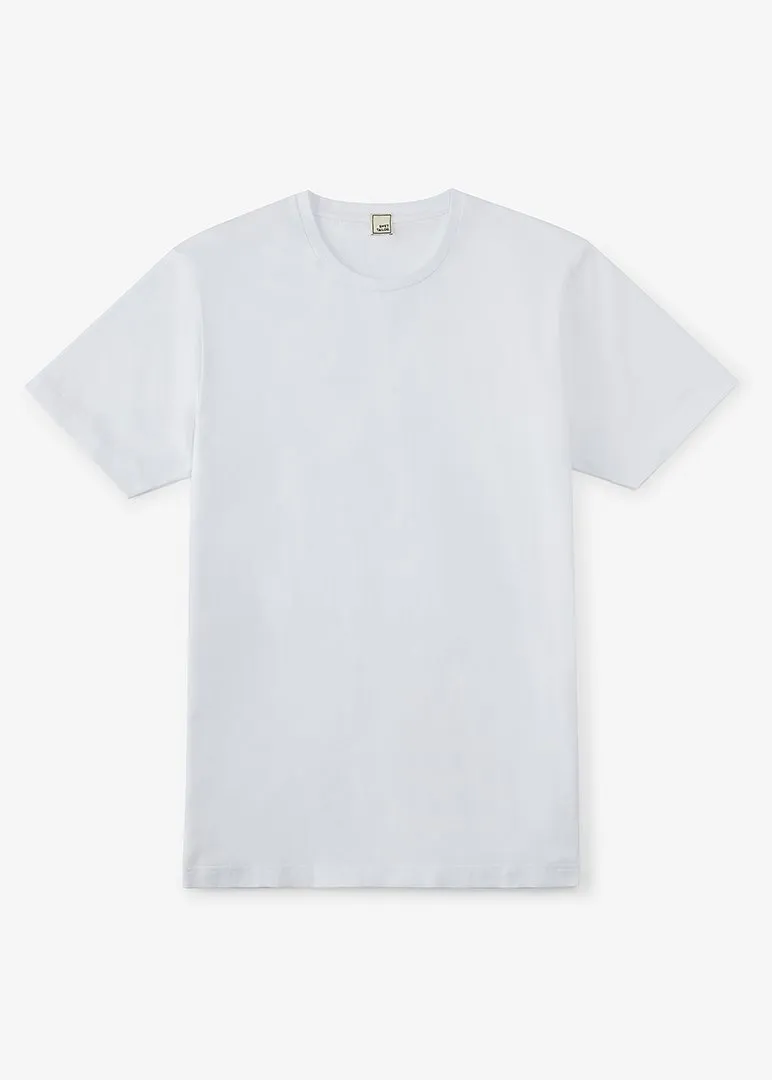 High & Mighty Cotton Stretch T-Shirt | White