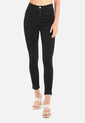 High Waist Skinny Jeans Pants