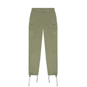 John Elliott Mens Cotton Poplin Frame Cargo Pants 'Olive'