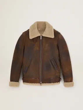 Journey Collection Arvel shearling jacket