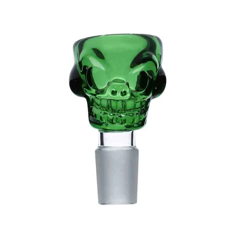 Male Skull Herb Bowl