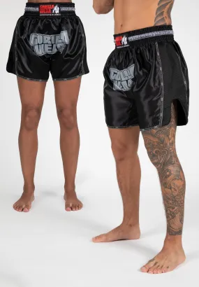 Piru Muay Thai Shorts - Black