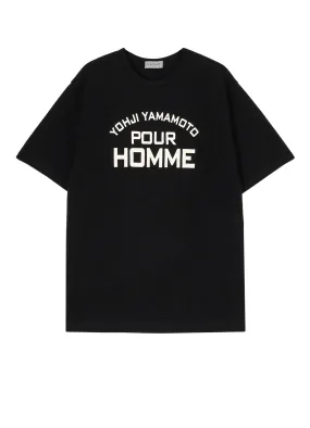 POUR HOMME PRINT HALF SLEEVE T