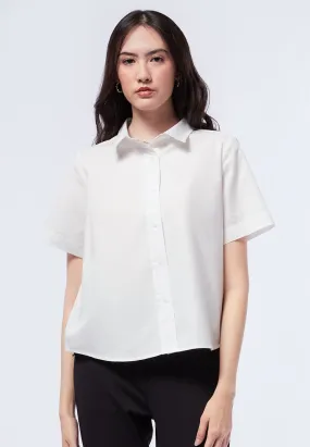 Regular Fit Short Sleeve Blouse