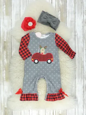 Reindeer Icing Romper