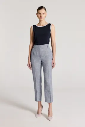 Tuscan Pant - Navy/White